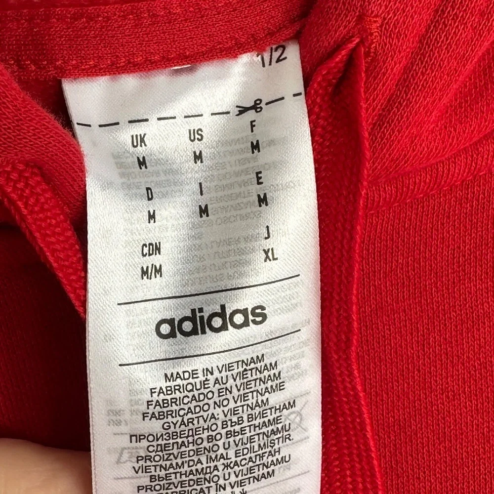 Adidas NC State Fleece Hooded Sweatshirt EUC